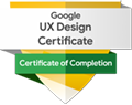 Google UX Design Certificate badge